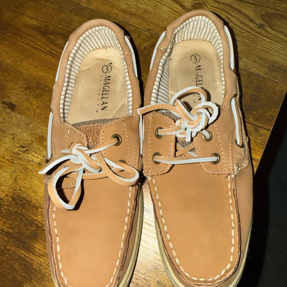 Magellan Outdoors Women’s Brown Boat Shoes
